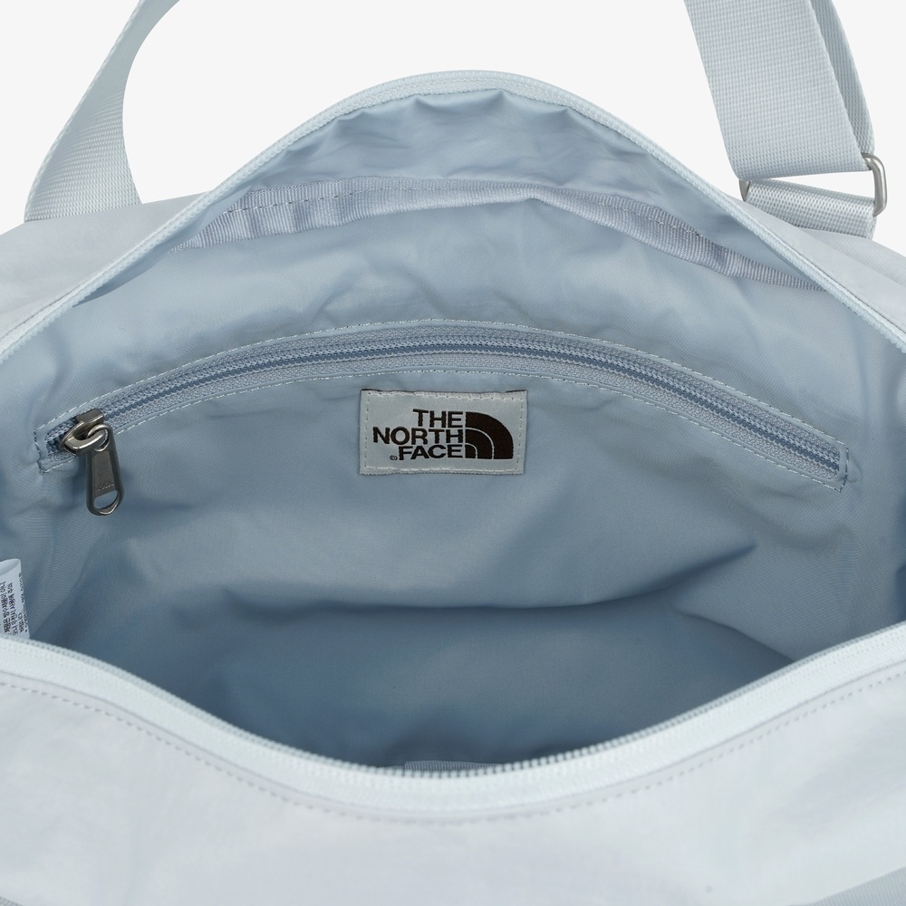 BONNEY SHIRRING SHOULDER TOTE LIGHT GRAY