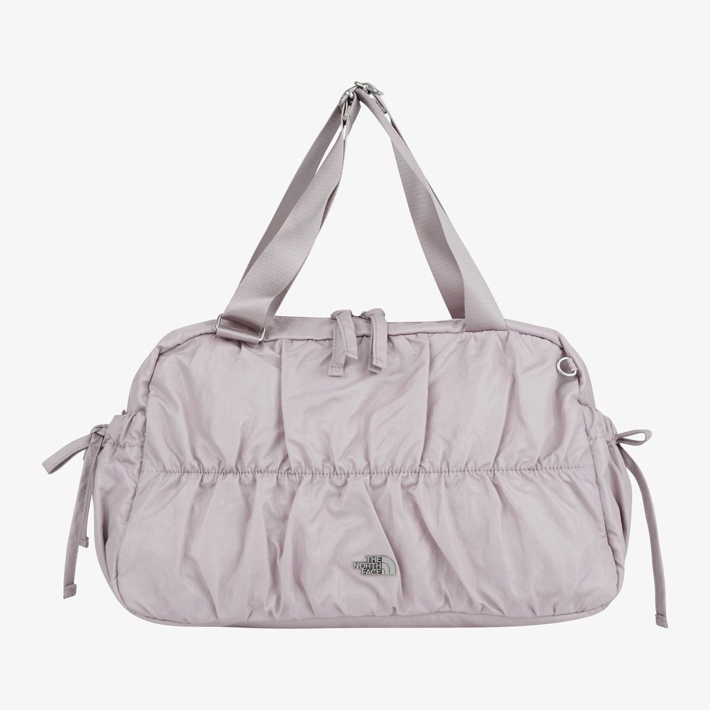 BONNEY SHIRRING SHOULDER TOTE PALE PINK