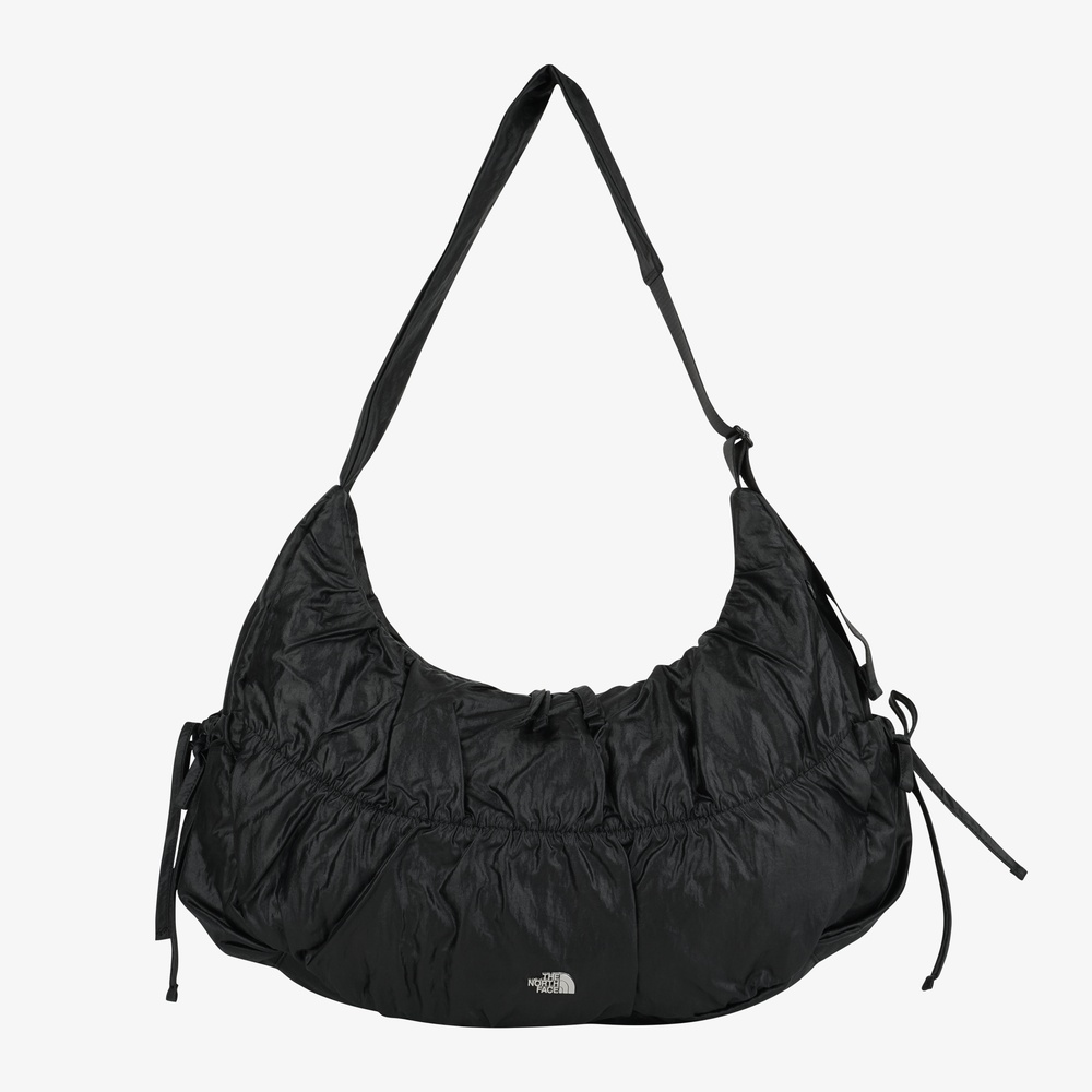 BONNEY SHIRRING CROSS BAG BLACK