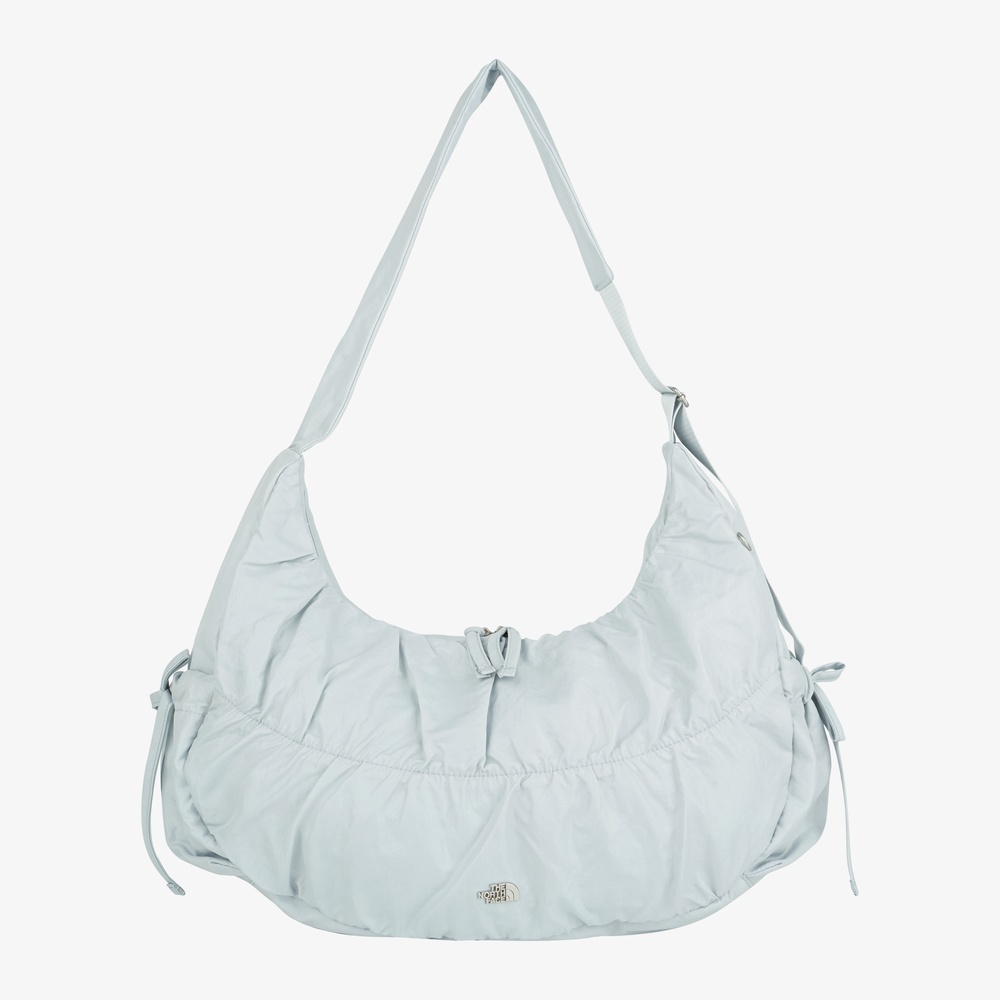 BONNEY SHIRRING CROSS BAG LIGHT GRAY