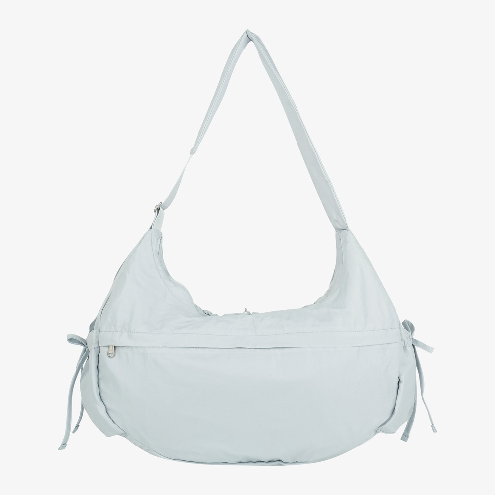 BONNEY SHIRRING CROSS BAG LIGHT GRAY