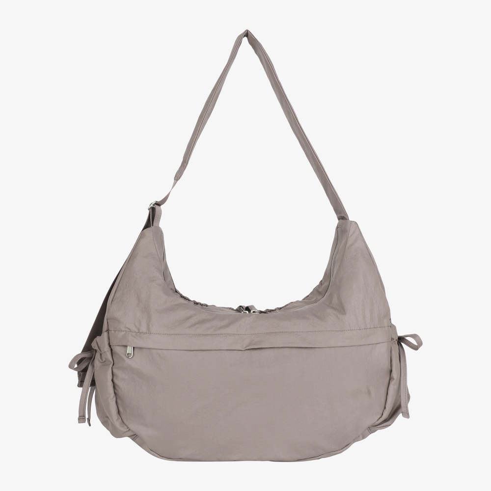 BONNEY SHIRRING CROSS BAG COCOA BROWN