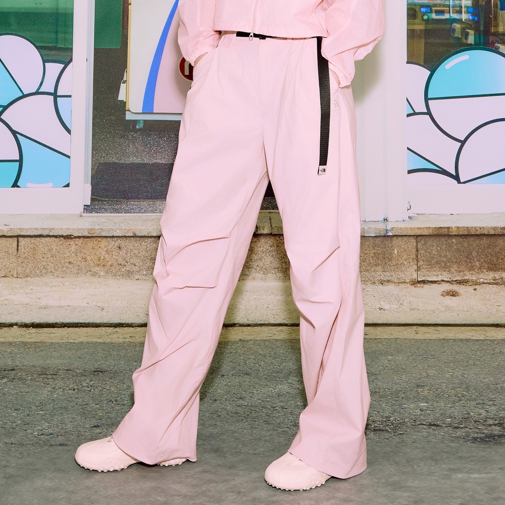 PARACHUTE PANTS PALE PEACH