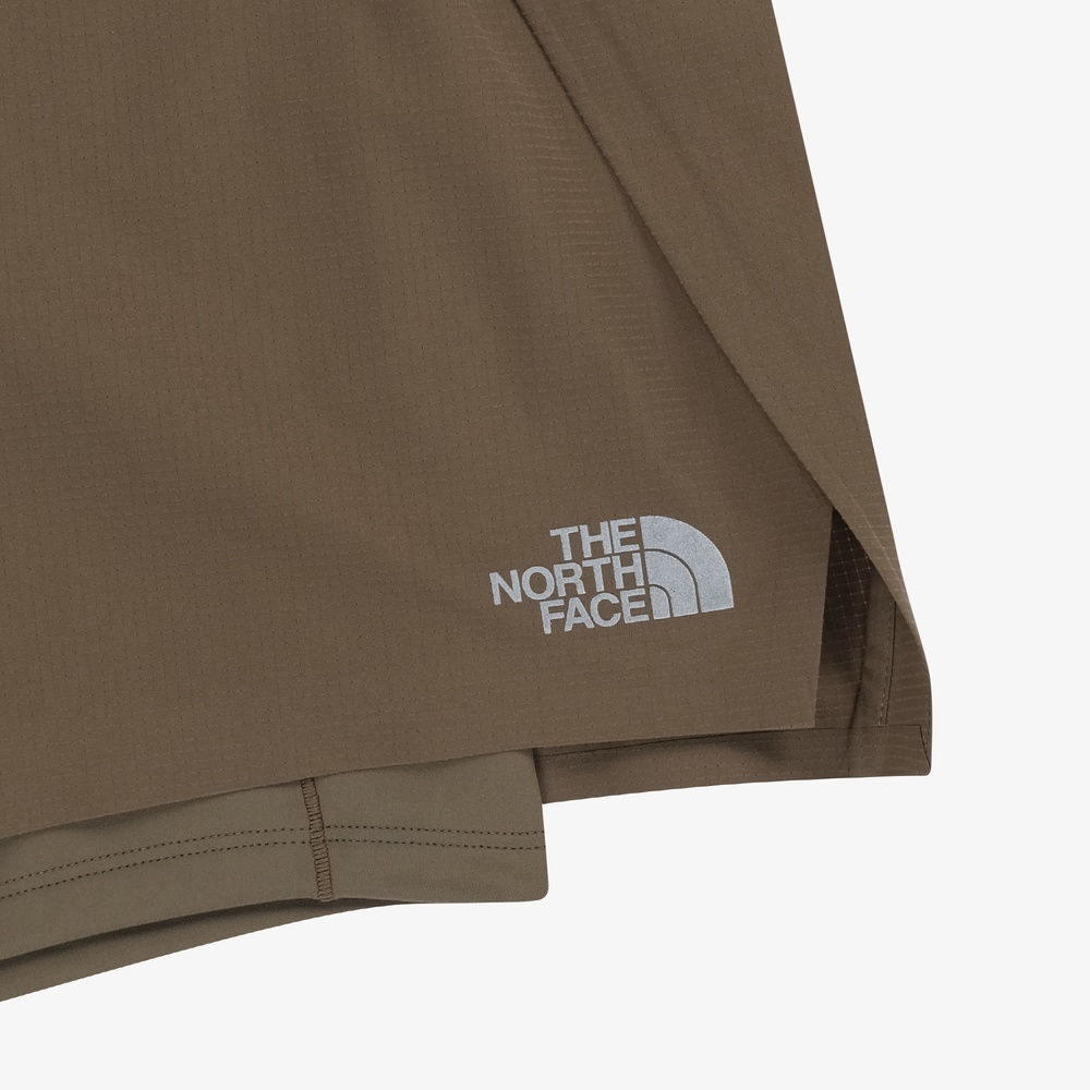 SPEEDON 2IN1 SHORTS LIGHT BROWN