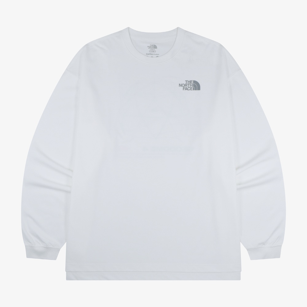 GEODOME LONG SLEEVE TEE WHITE