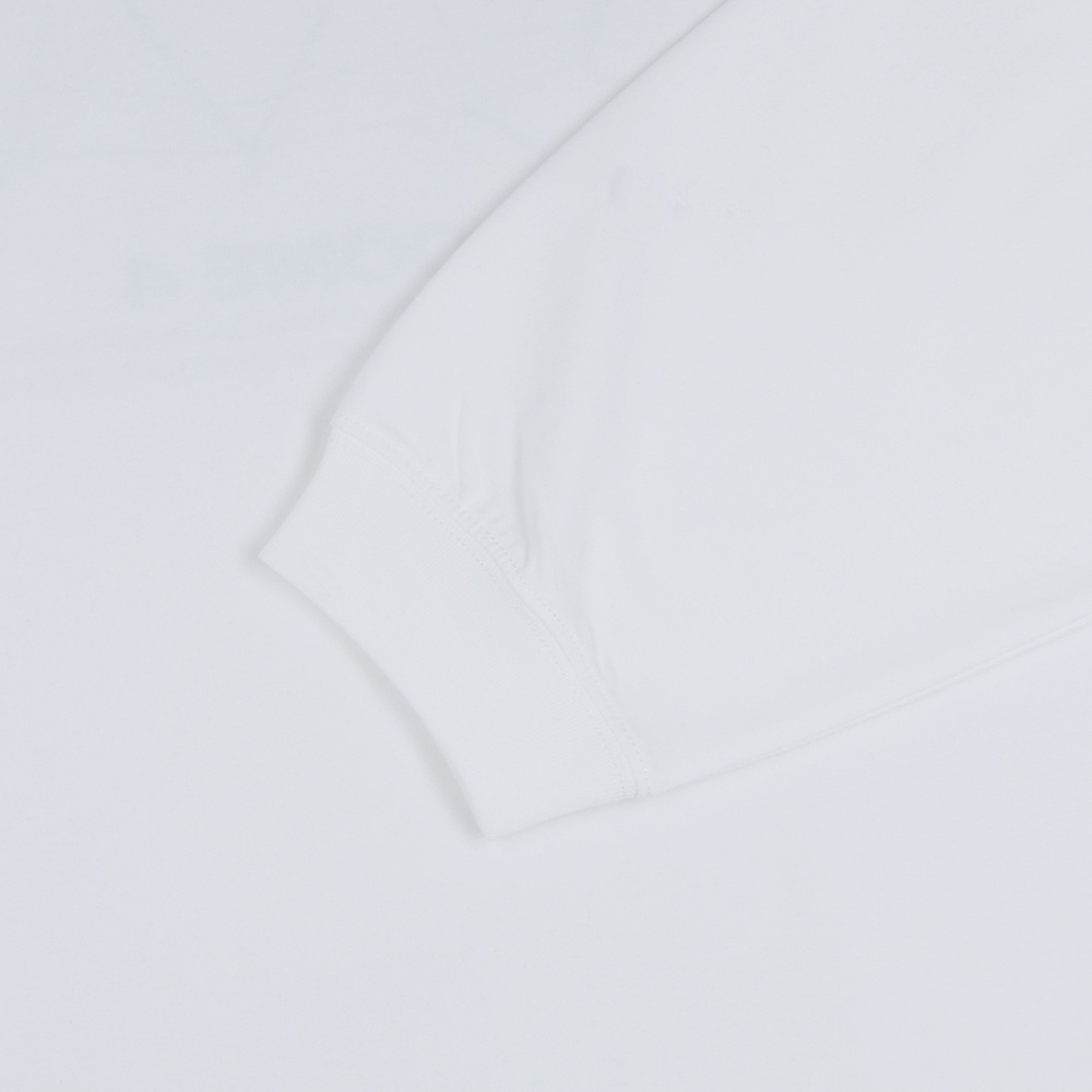 GEODOME LONG SLEEVE TEE WHITE