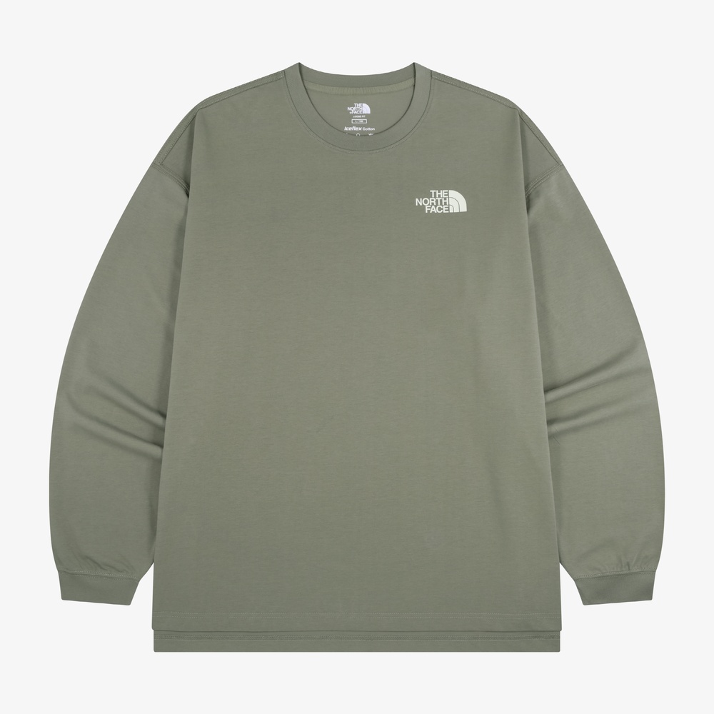 GEODOME LONG SLEEVE TEE SLATE