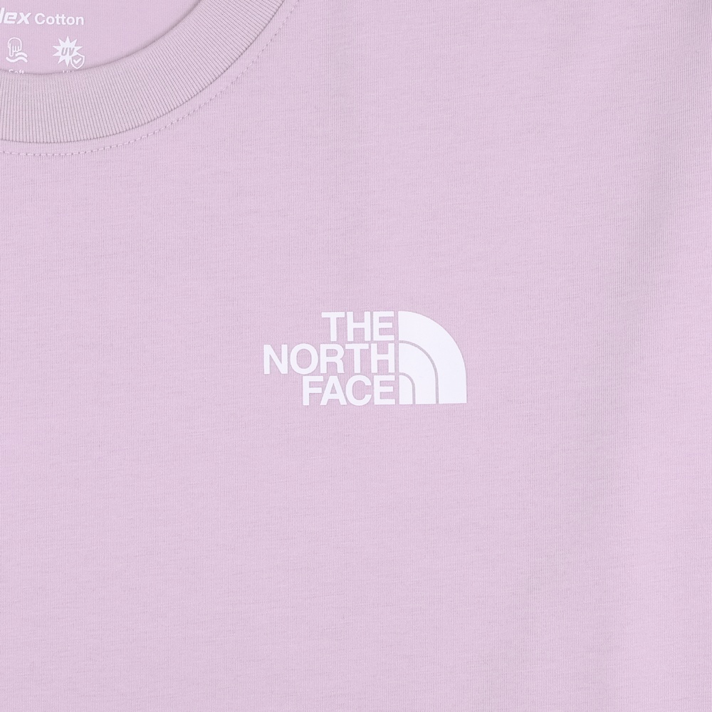 GEODOME LONG SLEEVE TEE PALE PINK
