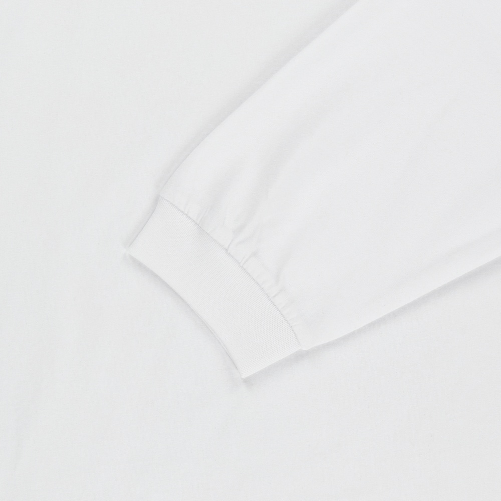 ESSENTIAL LONG SLEEVE TEE WHITE