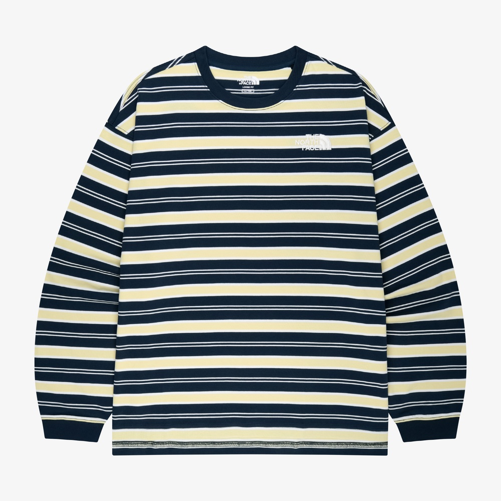 BONBON LONG SLEEVE TEE NAVY