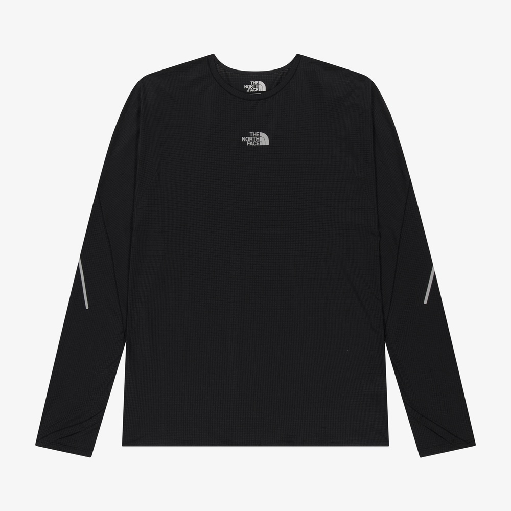 JET RUN LONG SLEEVE TEE BLACK