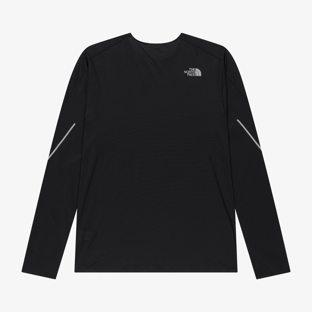 JET RUN LONG SLEEVE TEE BLACK