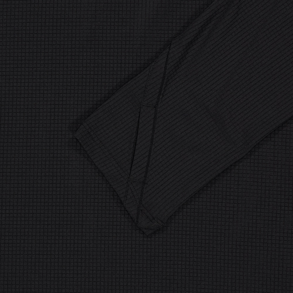 JET RUN LONG SLEEVE TEE BLACK