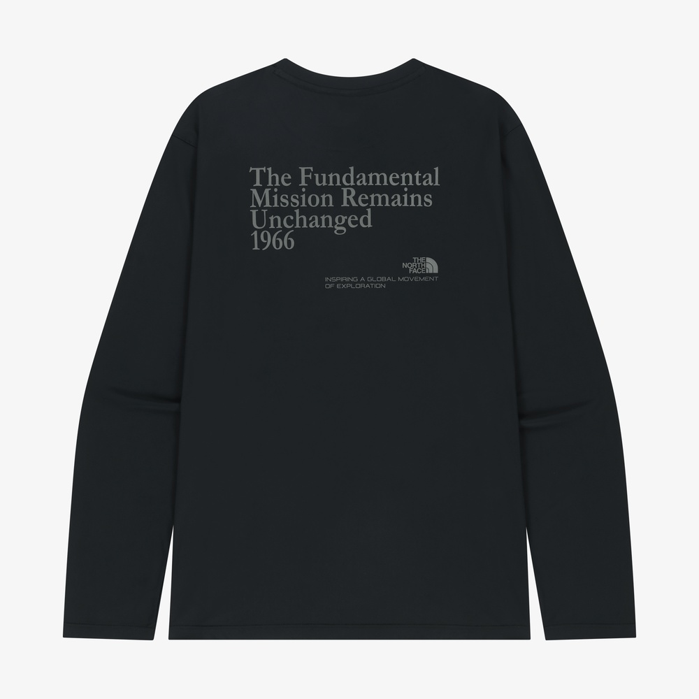MARIV LONG SLEEVE TEE BLACK