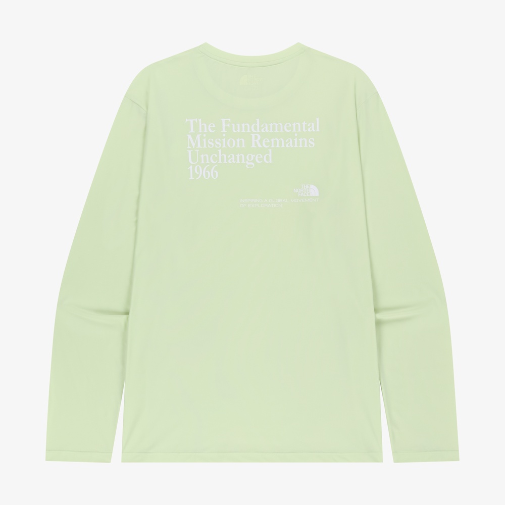 MARIV LONG SLEEVE TEE LIMEADE