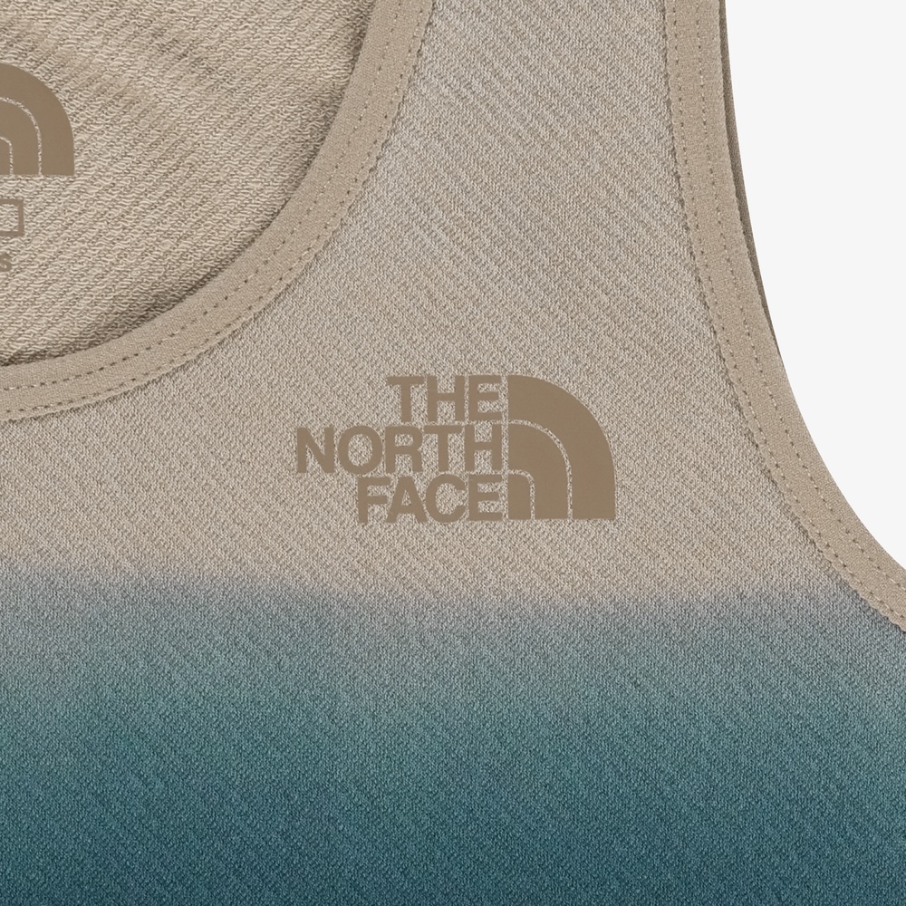 WOMEN'S GRADIENT SLEEVELESS LIGHT NAVY
