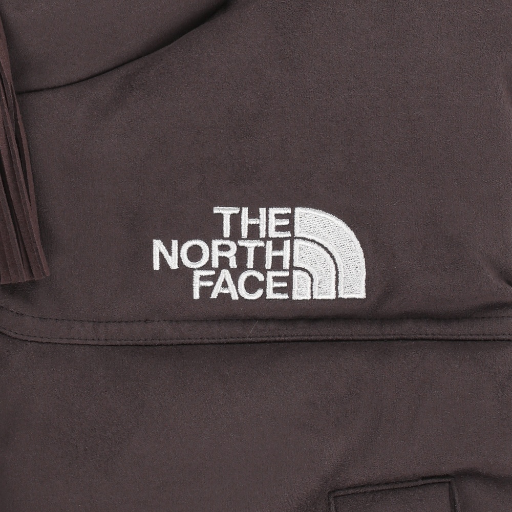 WOMEN'S SUEDE NUPTSE VEST BROWN