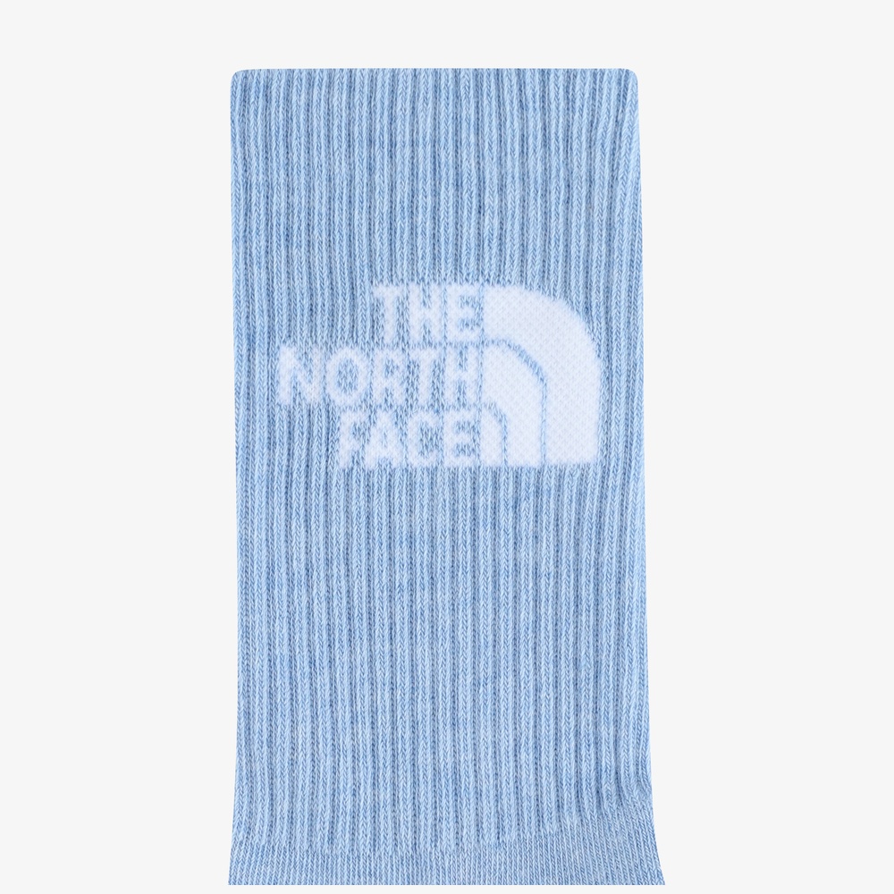 LOGO MID SOCKS BABY BLUE
