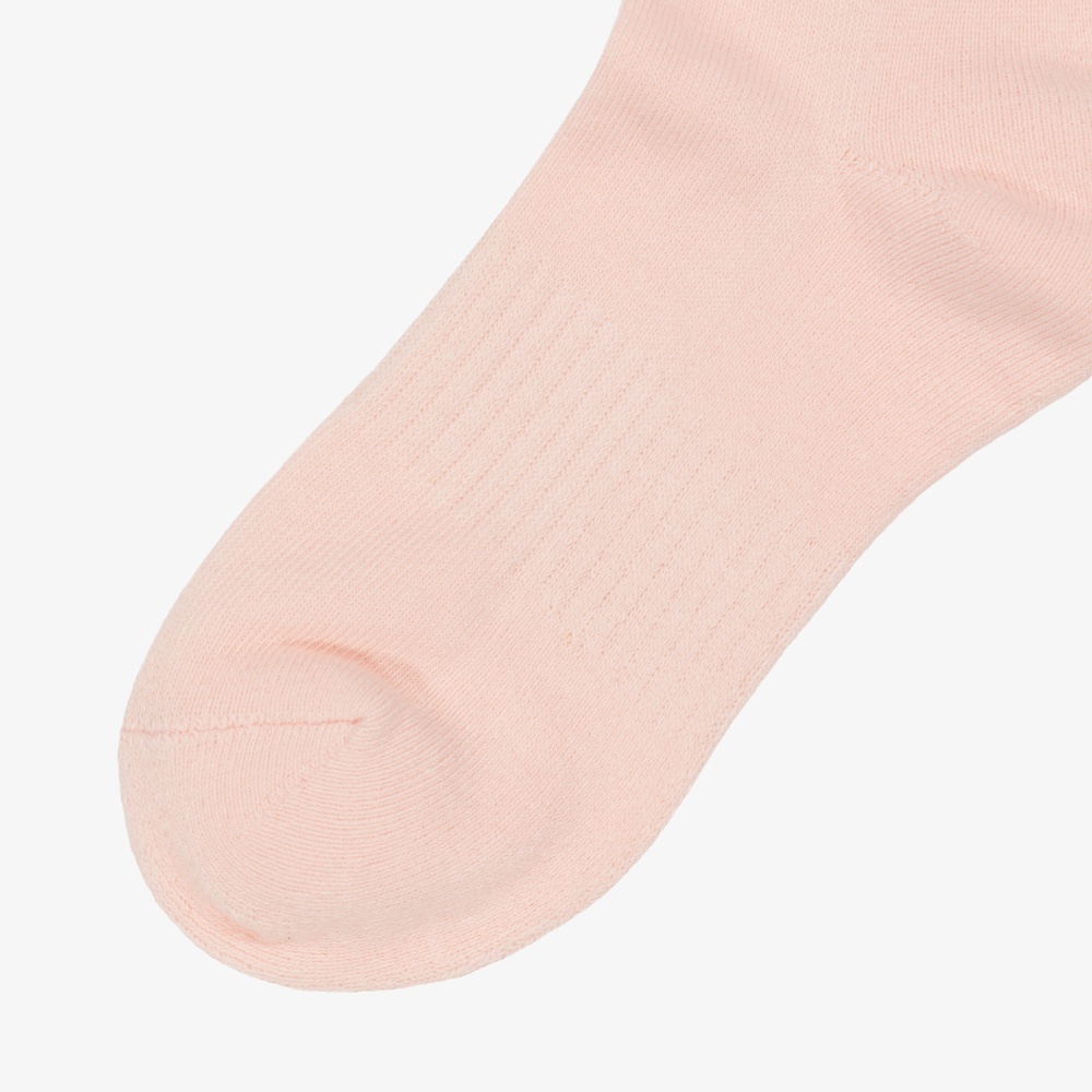 LETTERING SOCKS SOFT PINK